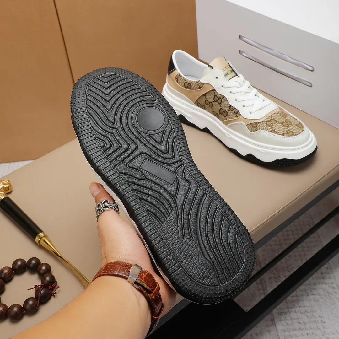 Men's shoes💰440 GUCCI🔍🔍2023 latest model On sale at the same time at the counter, original calfskin imported from Italy, genuine leather lining, (high-end, luxury, and class) exquisite workmanship, soles: original soles specially provided by the original factory, ⚠Exclusive double-layer movable molded soles are super comfortable⚠, real photos🎬The real ones are better🔍🔍"High quality·Follow the order" code number 38-44